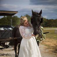 Bride With A Horse 