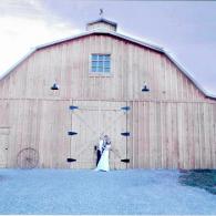 Barn With Newly Wed Couple 