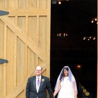 Bride & Groom Holding Hands 